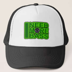 IK HEB MEER BASS-groen - Dubstep-DnB-Hip Hop-Crunk Trucker Pet