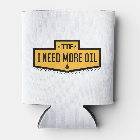 Ik heb meer oliekoeler nodig blikjeskoeler (Voorkant)