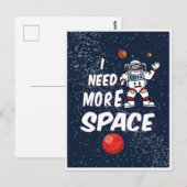 Ik heb meer ruimte nodig, briefkaart (Voorkant / Achterkant)