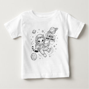 Ik heb meer ruimte nodig Funny Cat Astronaut