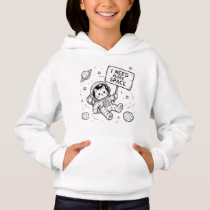 Ik heb meer ruimte nodig Funny Cat Astronaut