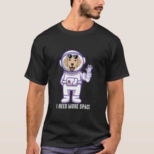 Ik heb meer ruimte nodig t-shirt (Voorkant)