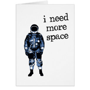 Ik heb meer ruimteastronaut nodig