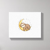 Ik heb meer slaap nodig canvas afdruk (Voorkant)