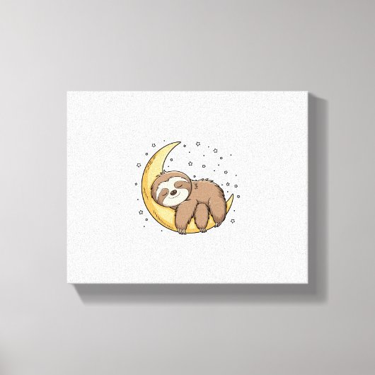 Ik heb meer slaap nodig canvas afdruk (Voorkant)