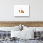 Ik heb meer slaap nodig canvas afdruk (Insitu (Slaapkamer))