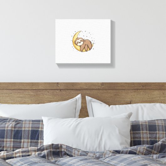 Ik heb meer slaap nodig canvas afdruk (Insitu (Slaapkamer))