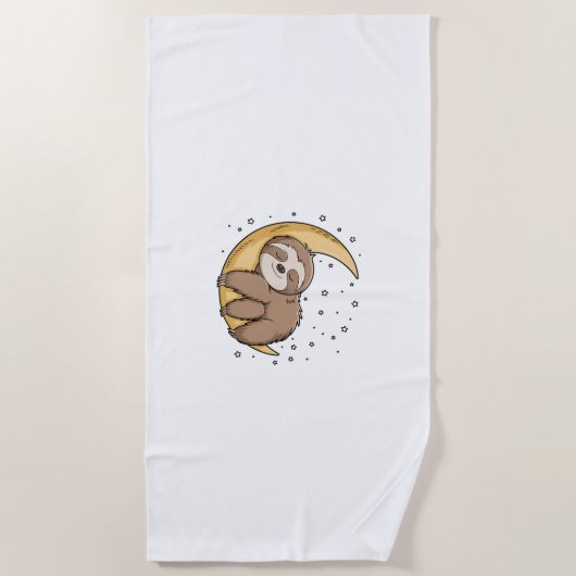 Ik heb meer slaap nodig strandlaken (Voorkant)