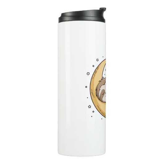 Ik heb meer slaap nodig thermosbeker (Gedraaid links)