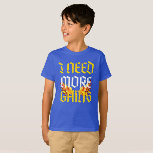 ik heb meer slogan nodig met fenix t-shirt