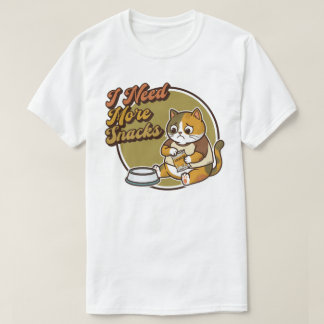Ik heb Meer Snoepjes Nodig, Kat T-Shirt