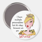 Ik heb meerdere persoonlijkheden... we zijn allema magneet (Voorkant / Achterkant)