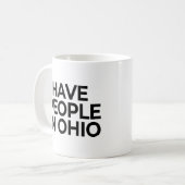 Ik heb mensen in Ohio Koffiemok (Voorkant links)