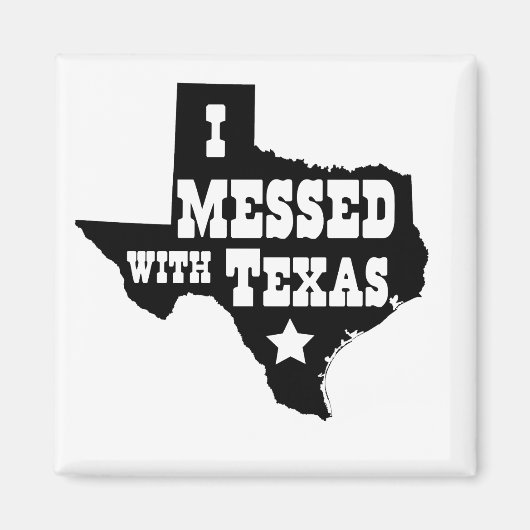 Ik heb met Texas gebeld. Magneet (Voorkant)