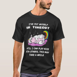 Ik heb mezelf in time-out gezet t-shirt