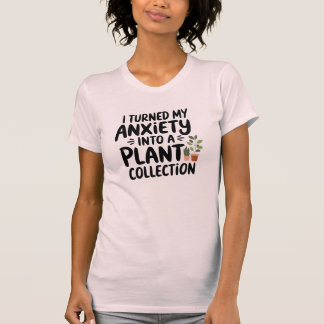 Ik heb mijn angst omgezet in een plantencollectie, t-shirt
