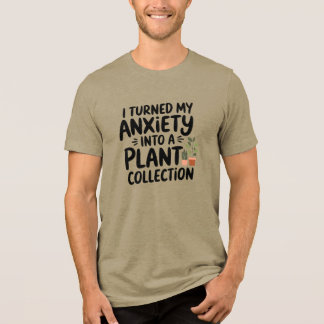 Ik heb mijn angst omgezet in een plantencollectie, Tri-Blend shirt