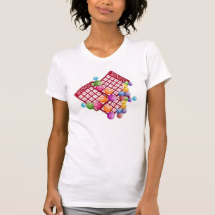 Ik heb mijn ballen verloren op BINGO T-SHIRT