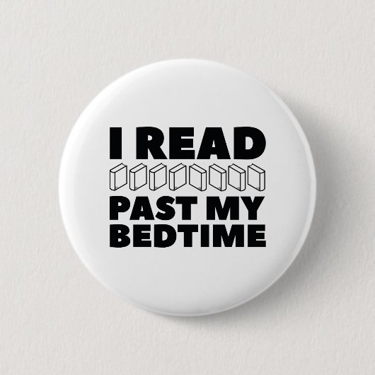 Ik heb mijn bedtijd gelezen ronde button 5,7 cm (Voorkant)