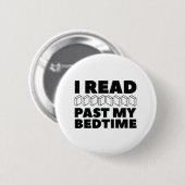 Ik heb mijn bedtijd gelezen ronde button 5,7 cm (Voorkant /achterkant)