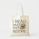 Ik heb mijn bedtijd gelezen tote bag (Voorkant)