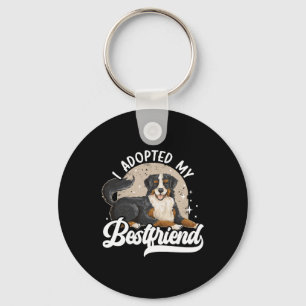 Ik heb mijn beste vriend Animal Rights Hondenreddi Sleutelhanger