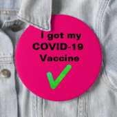 Ik heb mijn COVID-19 vaccin. Button (In situ)