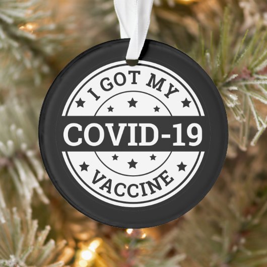 Ik heb mijn Covid-19-vaccinatie gehad Ornament (Boom)