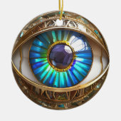 Ik heb mijn derde oog op jou keramisch ornament (Voorkant)