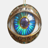 Ik heb mijn derde oog op jou keramisch ornament (Links)