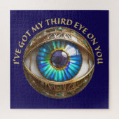 Ik heb mijn derde oog op jou legpuzzel (Verticaal)