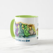 Ik heb mijn eenden in een rij. ~mok Mok (Voorkant links)