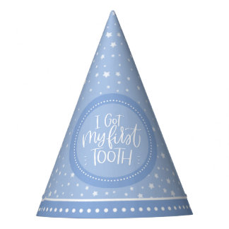 Ik heb mijn eerste Tandblauw Party Pet Feesthoedjes