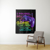 IK HEB MIJN GAME GESPECIALISEERD OM HIER TE ZIJN. WANDKLEED (In situ)