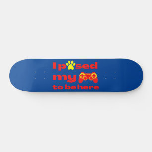 IK HEB MIJN GAME GESPECIEERD OM HIER grappig TE ZI Skateboard