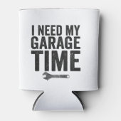 Ik heb mijn Garage-tijd nodig Funny Car Enthusiast Blikjeskoeler (Voorkant)
