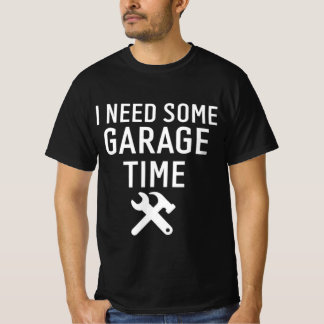 Ik heb mijn garage-tijd nodig Funny Repairman Humo T-shirt