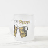 Ik heb mijn glazen bier Humor Mok nodig