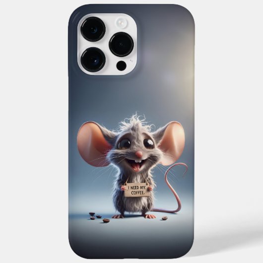 Ik heb mijn koffie nodig Case-Mate iPhone case (Achterkant)
