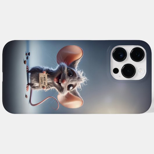 Ik heb mijn koffie nodig Case-Mate iPhone case (Achterkant (horizontaal))