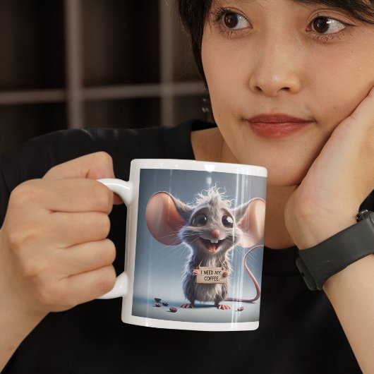 Ik heb mijn koffie nodig extra grote beker