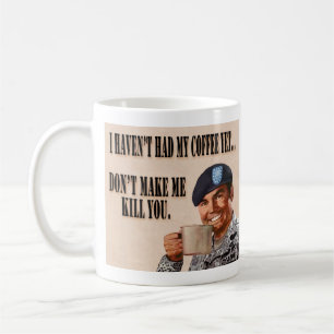 Ik heb mijn koffie nog niet gehad... koffiemok