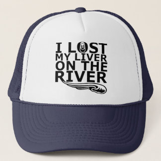 "Ik heb mijn lever verloren op de rivier" Tucker H Trucker Pet