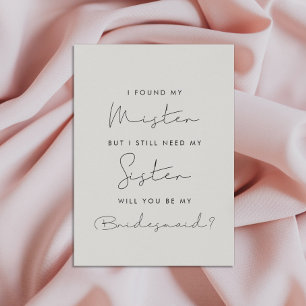 Ik heb mijn meneer gevonden, maar ik heb nog steed kaart