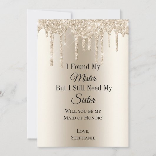 Ik heb mijn Mister Bridal Party-voorstelkaarten ge Kaart (Voorkant)