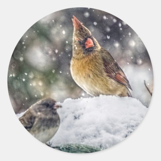 Ik heb mijn oog op jou. ronde sticker (Voorkant)