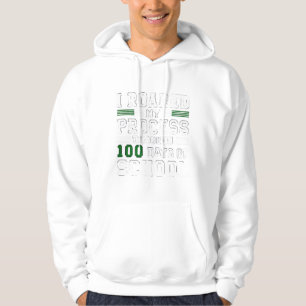 Ik heb mijn proces door 100 dagen school gebrand hoodie