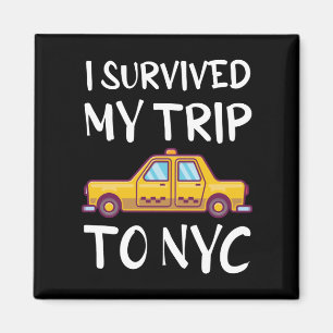Ik heb mijn reis naar NYC overleefd Magneet