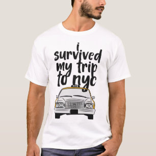 Ik heb mijn reis naar nyc overleefd shirt