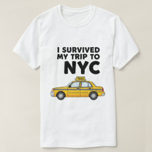 Ik heb mijn reis naar NYC taxi grafisch leuk overl T-shirt
